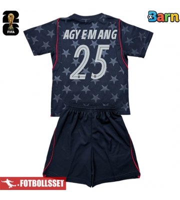 Förenta stater Patrick Agyemang #25 Bortatröja Barn VM 2026 Kortärmad (+ Korta byxor)